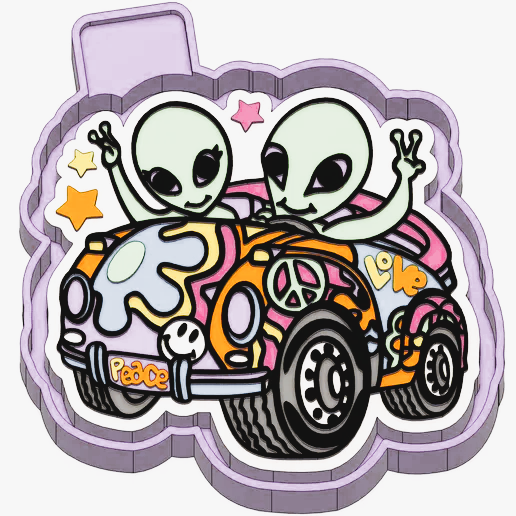 Alien Car Mold