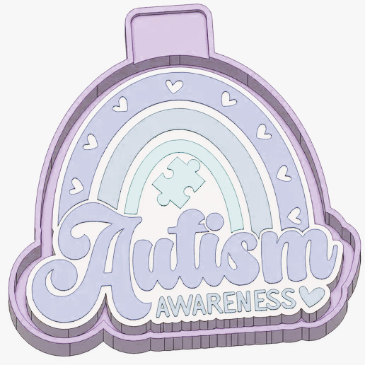 Autism Rainbow Mold