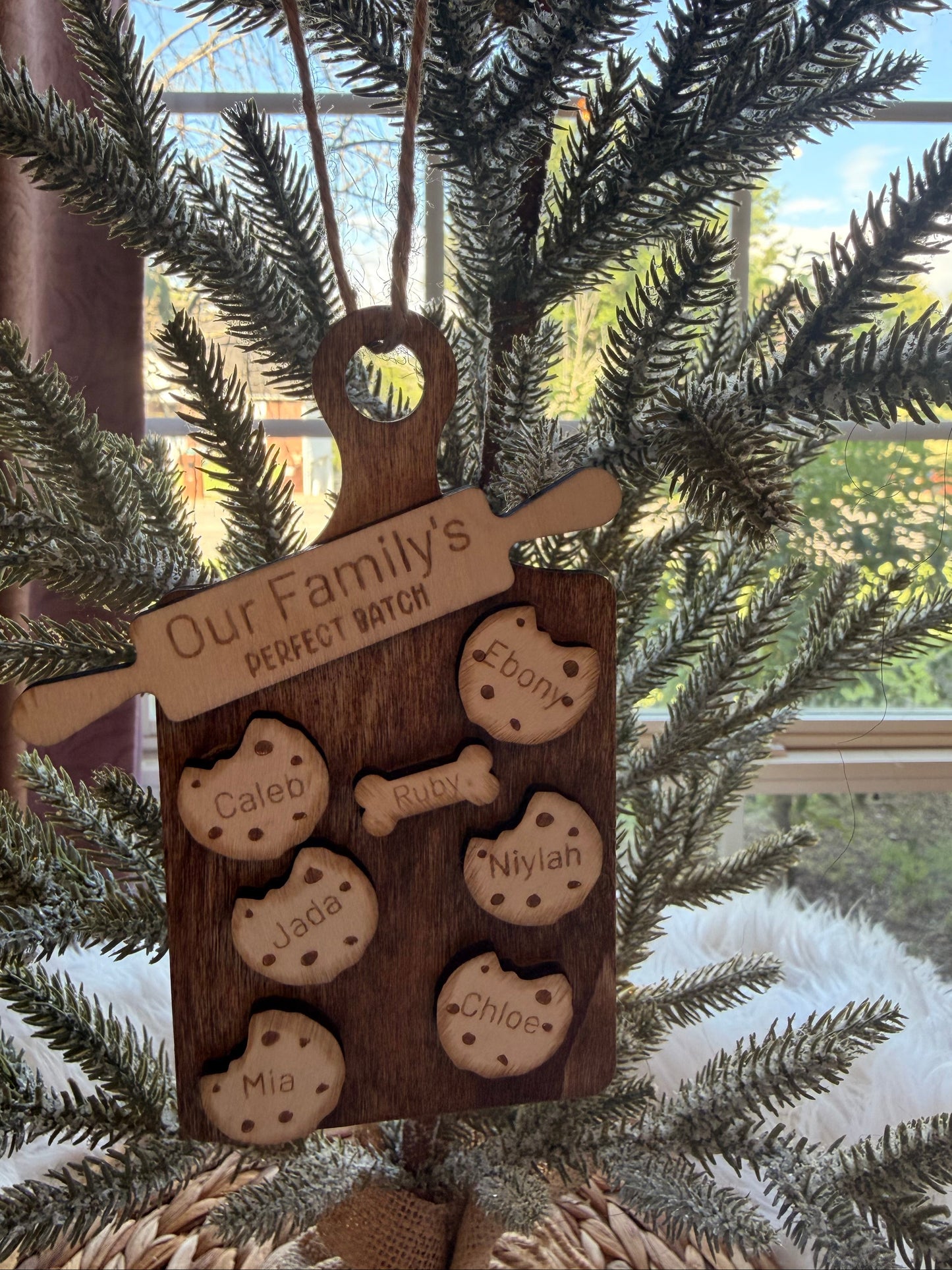Our Family's Perfect Batch Cookie Ornament