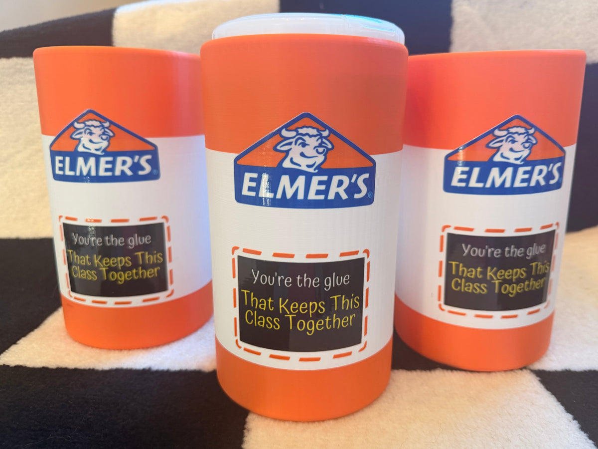 Teacher Glue Stick Clorox Wipe Holder