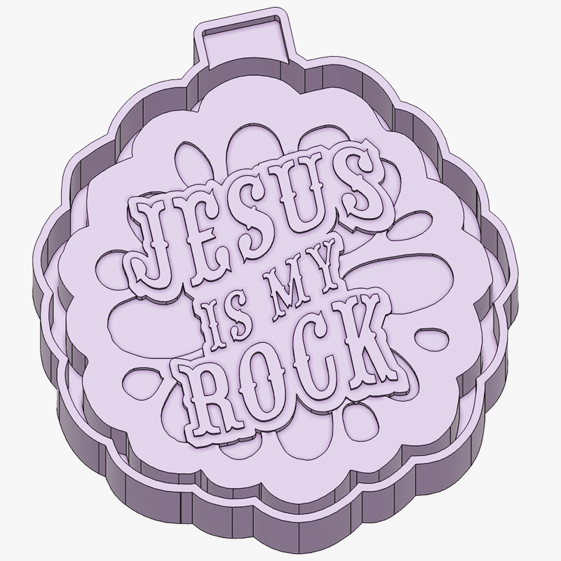 Jesus Is My Rock Mold