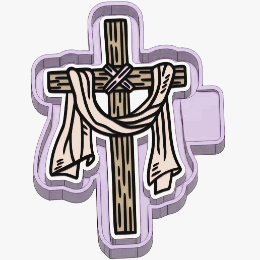 Wooden Cross Mold