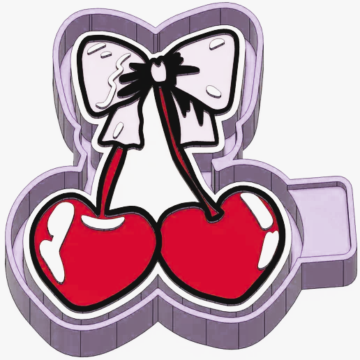 Cherry Heart Mold