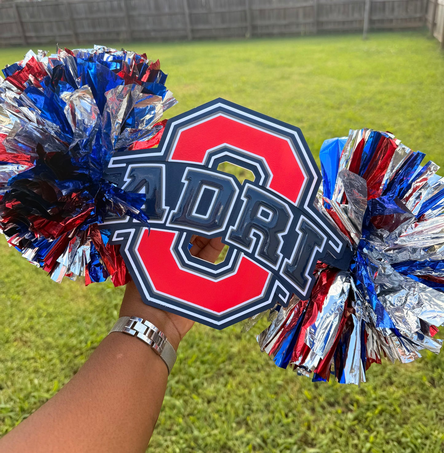 Oakland High School Pompom Cheerstick |