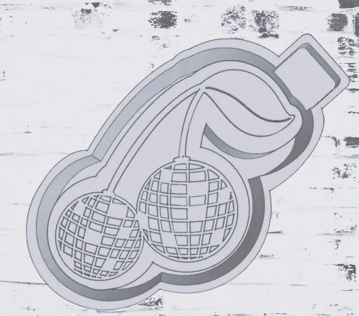 Disco Cherries Mold